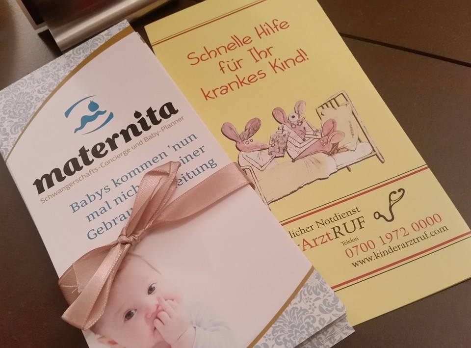 Flyer maternita-Kinderarztruf