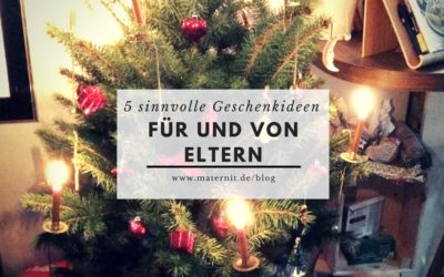 5 sinnvolle Geschenkideen für Eltern #sinnvollschenken